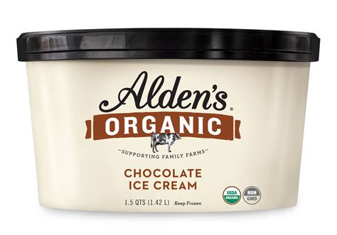 Alden's ice cream - Nothing but cookies. Made with crushed crème cookies dunked in sweet cream, both sides of this cookie are the better halves. Minimum order: 6 items, Maximum: Your choice! Only the Good Stuff. No high fructose corn syrup.
